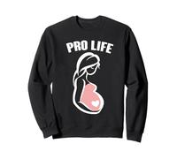 PRO Life I Am PRO Life Generation Anti-aborto Uomini Donne Felpa