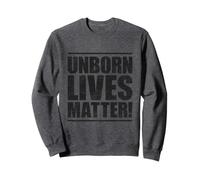 PRO Life - Maglietta Anti-aborto, da Donna, Uomo e Donna Felpa