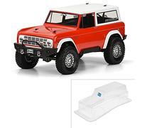 Pro-Line 1/10 1973 Ford Bronco Clear Body 12" (305 mm) Wheelbase Crawlers