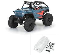 Pro-Line Racing 1/24 2004 Jeep LJ Clear Body/Trail Cage: SCX24
