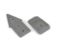 Pro-Line Racing Bash Armor Front / Rear Skid Plates (Stone Gray) per veicoli ARRMA 3S