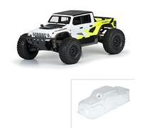Pro-Line Racing Jeep Gladiator Rubicon Clear Body SC and 18 MT PRO354200 Body & Wings