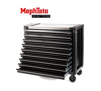 pro-Line Vagone Attrezzi Riempito " Big Nero " Con 9 Cassetti Vuota Senza