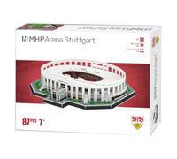 Pro-Lion 3D Jigsaw Puzzle of MHP Arena Stuttgart - 87 Pieces | Home of VfB Stuttgart| German Bundesliga Gifts for Age 7+