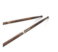 Promark Classic Firegrain Forward 5A Bacchette Batteria Punta Ovale Legno Noce