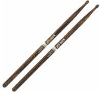 ProMark Bacchette Batteria - Classic Forward 2B Drum Sticks - FireGrain - Nessuna vibrazione in eccesso - Finitura laccata, Punta di legno ovale, Legno di hickory - 1 Coppia