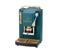 Pro Mini Deluxe - Macchina da Caffè Design Compatto Acciaio Inox Pompa 15 Bar Pressacialda Regolabile Verde