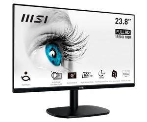 PRO MP245VDE (60 cm (23.8 Zoll), schwarz, FullHD, VA, Adaptive Sync, HDMI, VGA, 100Hz Panel)
