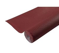 Pro Nappe - Cod. 802021I - Tovaglia monouso in carta goffrata rivestita con leggera protezione per non rovinarsi, tinta con inchiostro conforme al contatto alimentare - Rotolo 1,20 x 20 Mt - Rosso