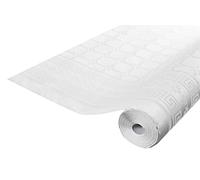 Pro Nappe - Cod. R482501I - Tovaglia a rotolo in carta damascata 1,18 x 25 Mt - 83 coperti - Carta dal motivo universale, offre eleganza e sobrietà - Colore bianco