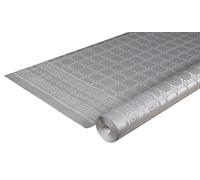 Pro Nappe - Cod. R482552I - Tovaglia a rotolo in carta damascata 1,18 x 25 Mt - 83 coperti - Carta dal motivo universale, offre eleganza e sobrietà - Colore argento
