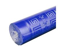 Pro Nappe - Cod. R485019I - Tovaglia di carta damascata in rotolo 1,18 x 50 Mt - 166 coperti - Carta dal motivo universale, offre eleganza e sobrietà - Colore blu marino