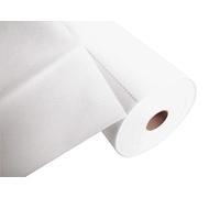 Pro Nappe - Cod. R732401I - Runner da tavolo monouso in Spunbond - Rotolo 0,40 x 24 Mt pretagliato ogni 1,20m - Materiale antistrappo, idrorepellente e facile da pulire - Conf. da 4 rotoli bianco