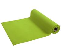 Pro Nappe - Cod.R734831I - Runner da tavolo monouso in Spunbond - Rotolo 0,40 x 48 Mt pretagliato ogni 1,20m cioé 40 runner - Materiale antistrappo, idrorepellente e facile da pulire - verde kiwi