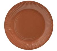PRO NAPPE - Ref. 79217i - 20 Piatti - diametro 23 cm - cartone - terracotta