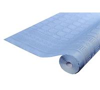 Pro Nappe - Rif. R480615I - 12 tovaglie usa e getta carta damascata in rotolo 6 m di lunghezza x 1,20 m di larghezza - Colore celeste - Carta damascata dal motivo universale chic e classico