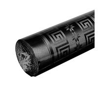 Pro Nappe - Rif. R485034I - Tovaglia monouso in carta damascata in rotolo 50 m di lunghezza x 1,18 m di larghezza - Colore nero - Carta damascata con stampa universale chic e classica