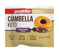 Pro Nutrition Ciambella Keto Frutti di Bosco 50 g Snack