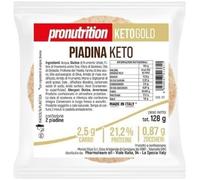 Pro Nutrition PIADINA CHETOGENICA KETO da 64 gr - Deliziosa Piadina Chetogenica a ridotto contenuto di zuccheri e carboidrati adatta per dieta Chetogenica (Box da 3 Pezzi da 64gr)