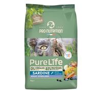 Pro-Nutrition PureLife Adult Sterilized crocchette per gatti - sardine 8 kg