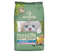 Pro-Nutrition PureLife Kitten crocchette per gatti - sardine 8 kg