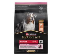 Pro Plan Medium Adult Sensitive Skin - crocchette al salmone per cani 14 kg + 2,5 kg gratis!