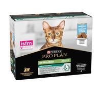 Pro plan mpk sterilised adult terrine al merluzzo 75 g 10 pezzi
