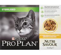 PRO Plan Nutrisavour Delicate Umido Gatto in Salsa con Pesce dell'Oceano, 85 Gr