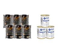 PRO PLAN Veterinary Diets NF Renal Function Cibo umido per cani Mousse 6x400g + ENZO VET Dieta renale per malattie renali con carne di manzo per cani 3x400g