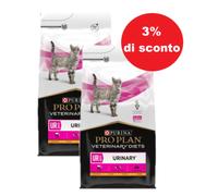 PRO PLAN Veterinary Diets UR St/Ox Urinary cibo secco per gatti 2x5 kg - 3% di sconto in un set