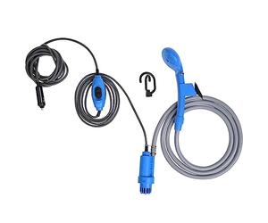 PRO PLUS Kit Doccia Portatile 12 V Grigio/Blu L