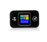 Pro Portable WiFi Internet, Wireless Portable Network Router, High Speed Router, Pocket Mobile WiFi Hotspot for Travel Office Camping (black)