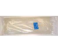 PRO POWER Fascette in Nylon Naturali, 370mm x 7.6mm, Confezione da 100