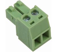 Pro Power PP2489 Morsettiera Plug, passo 3,81, 8 A, 2 vie, confezione da 5