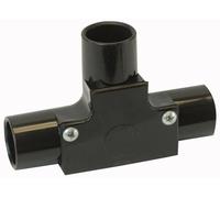 PRO POWER - Tee di ispezione 20mm nero