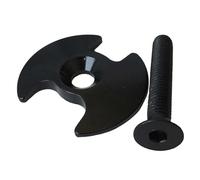 Pro Prsha0516, Vibe Evo Bullone sterzo e Tappo Unisex, Nero, Taglia Unica