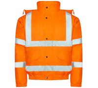 Pro RTX Giacca Bomber Hi Viz Alta Visibilità Giallo o Arancione S-5XL
