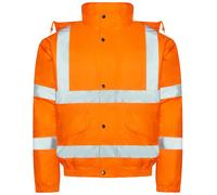 Pro RTX Giacca Bomber Hi Viz Alta Visibilità Giallo o Arancione S-5XL