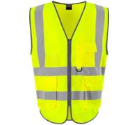 Pro RTX Gilet Antifumo Hi-Viz Senza Maniche da Lavoro S a 5XL