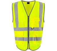 Pro RTX Gilet Antifumo Hi-Viz Senza Maniche da Lavoro S a 5XL