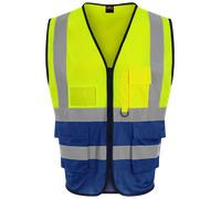 Pro RTX Gilet Antifumo Hi-Viz Senza Maniche da Lavoro S a 5XL