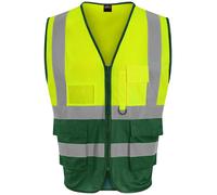 Pro RTX Gilet Antifumo Hi-Viz Senza Maniche da Lavoro S a 5XL