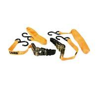 Pro-Safe, set 2 nastri tensori con cricchetto a doppio gancio “S” 500 cm Moto
