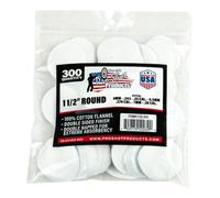 PRO-Shot 6-mm-.30 Caliber1 1/2-Inch RD. 300 Count Patches