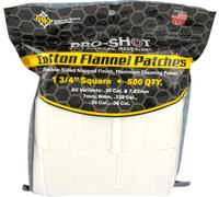 Pro-Shot 7-mm-.38 Caliber/6-mm Benchrest 1 3/4-Inch SQ. 500 Count Patches