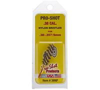 PRO Shot Prodotti Pistol Bore Brushes Unisex Adulto .38.357 Caliber Pistol