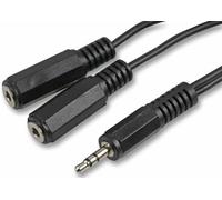 Pro Signal Adattatore Auricolare 3.5mm, Spinotto Stereo a 2 Prese, 1.5m