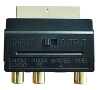 PRO SIGNAL Adattatore SCART con 3x RCA & Mini-DIN