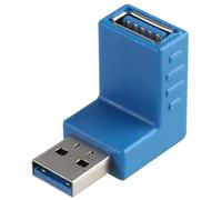 PRO SIGNAL - Adattatore USB 3.0 tipo A maschio-femmina ad angolo verso l'alto