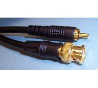 Pro Signal Cavo BNC a RCA Maschio, 3m, 75Ω, Nero